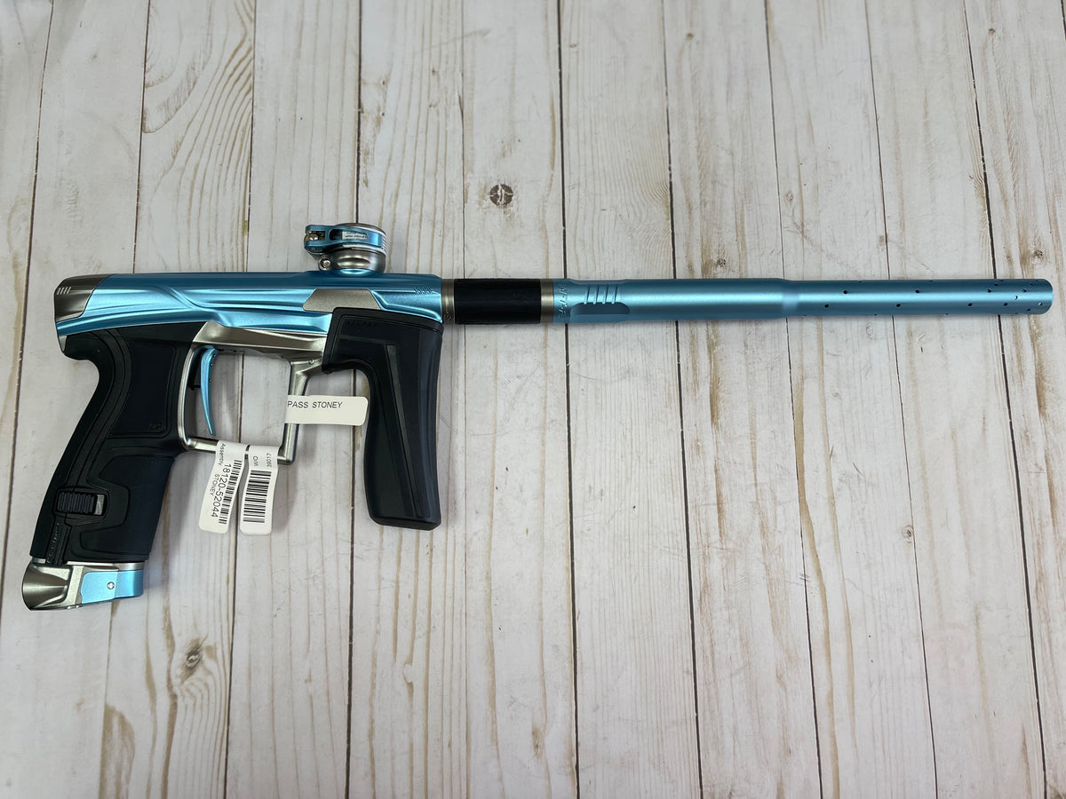 PE Geo IVElectric Blue/Medium Grey Paintball Fit TX