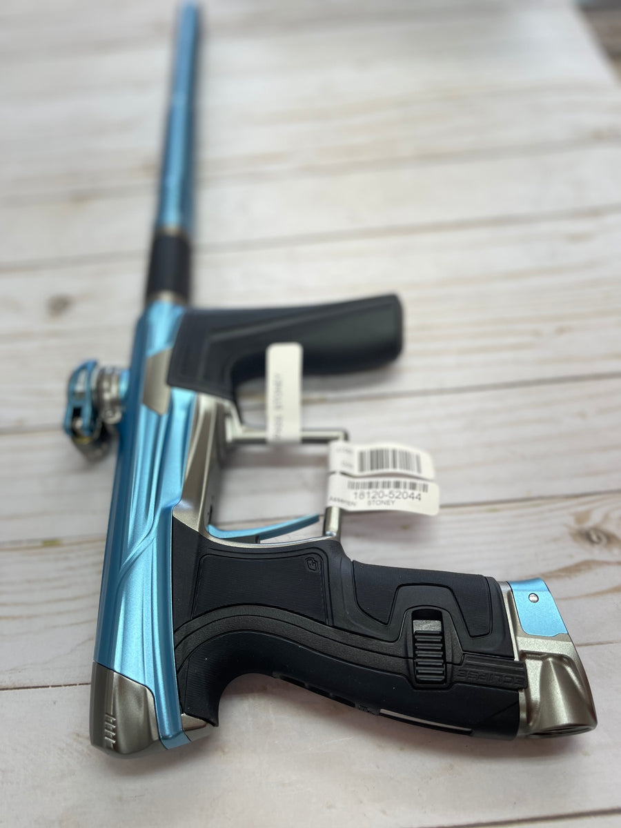 PE Geo IVElectric Blue/Medium Grey Paintball Fit TX