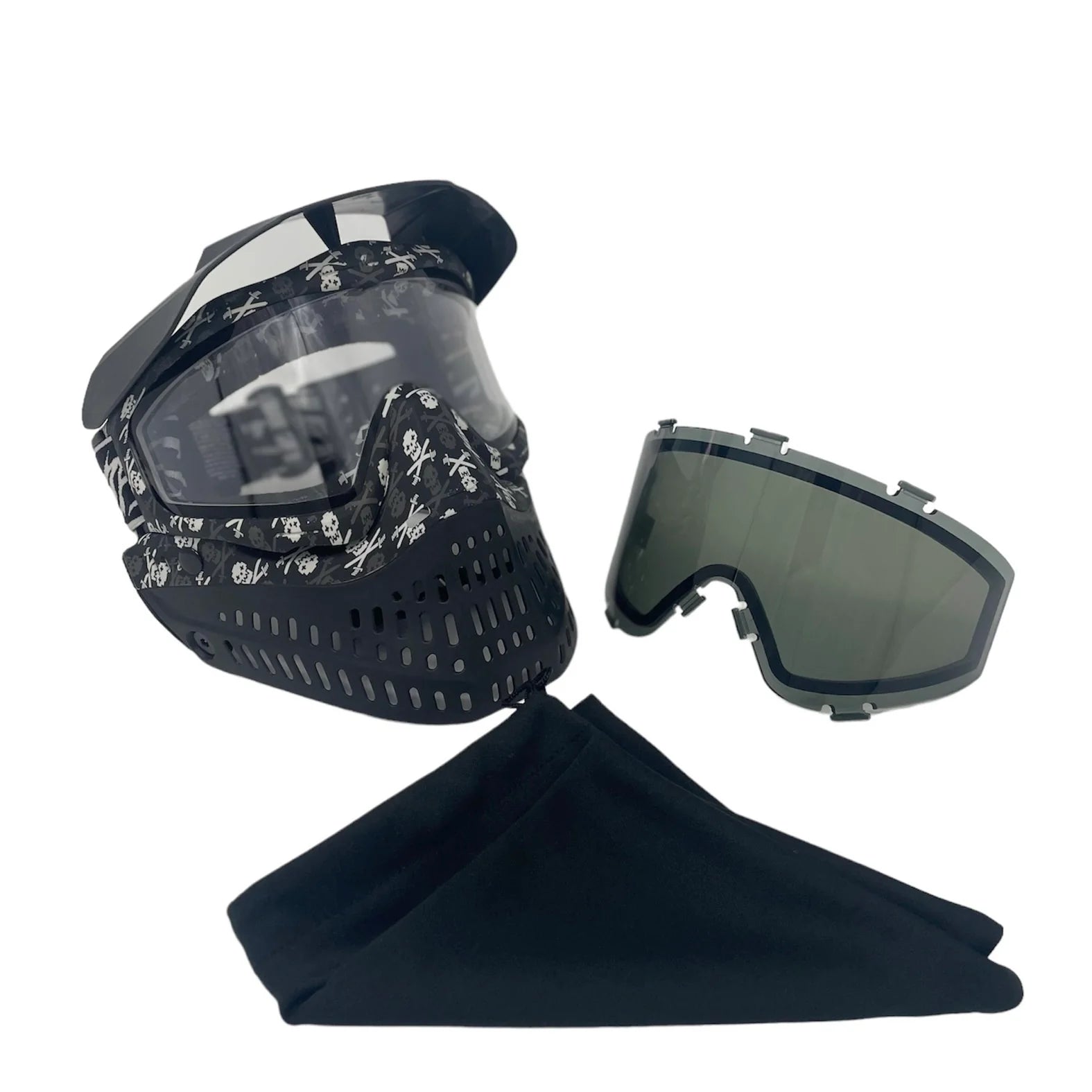 JT Proflex LE 8 Bit Mutiny Skull with Clear and Smoke Lens JT Proflex LE 8 Bit Mutiny Skull with Clear and Smoke Lens