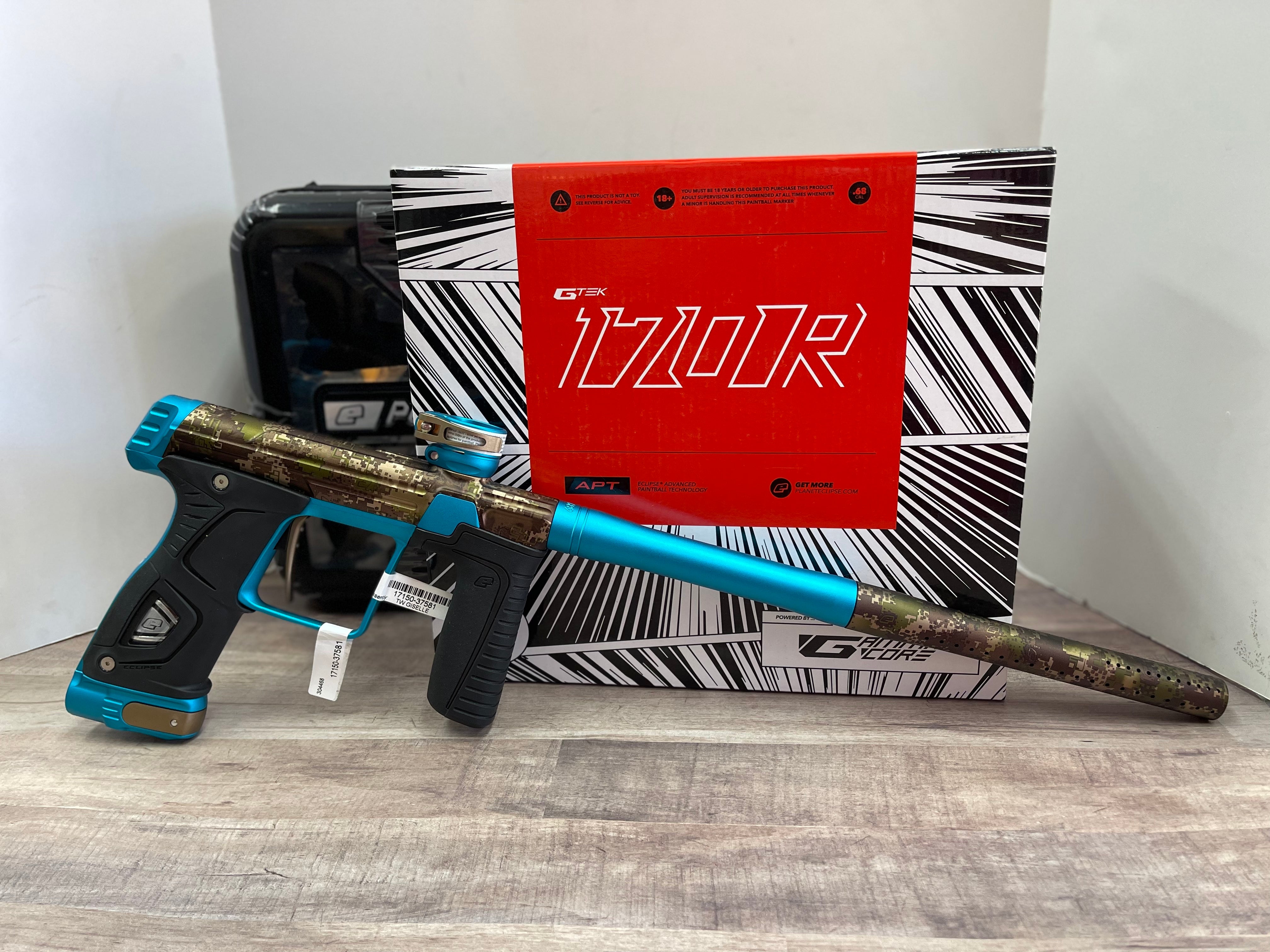 Planet Eclipse Gtek 170R- HDE Earth/Teal – Paintball Fit TX