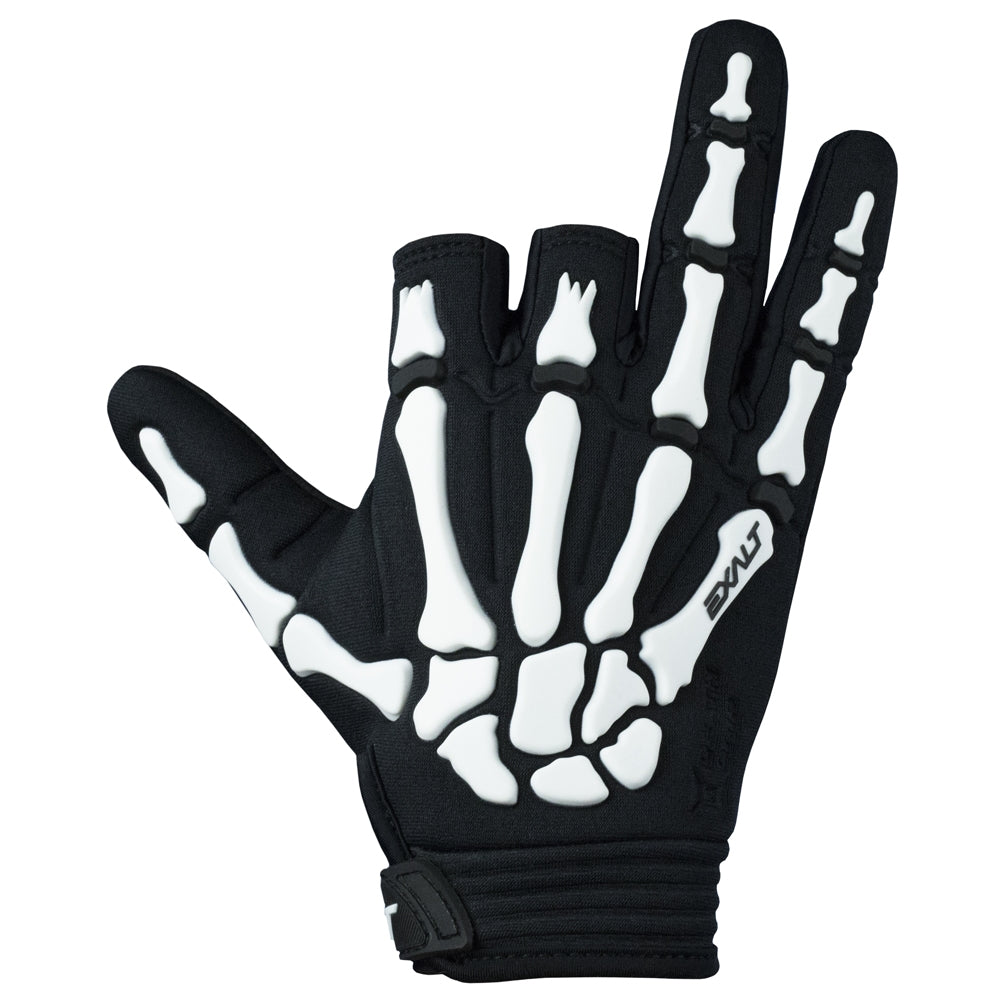 Exalt Death Grip Glove - Half Finger - White
